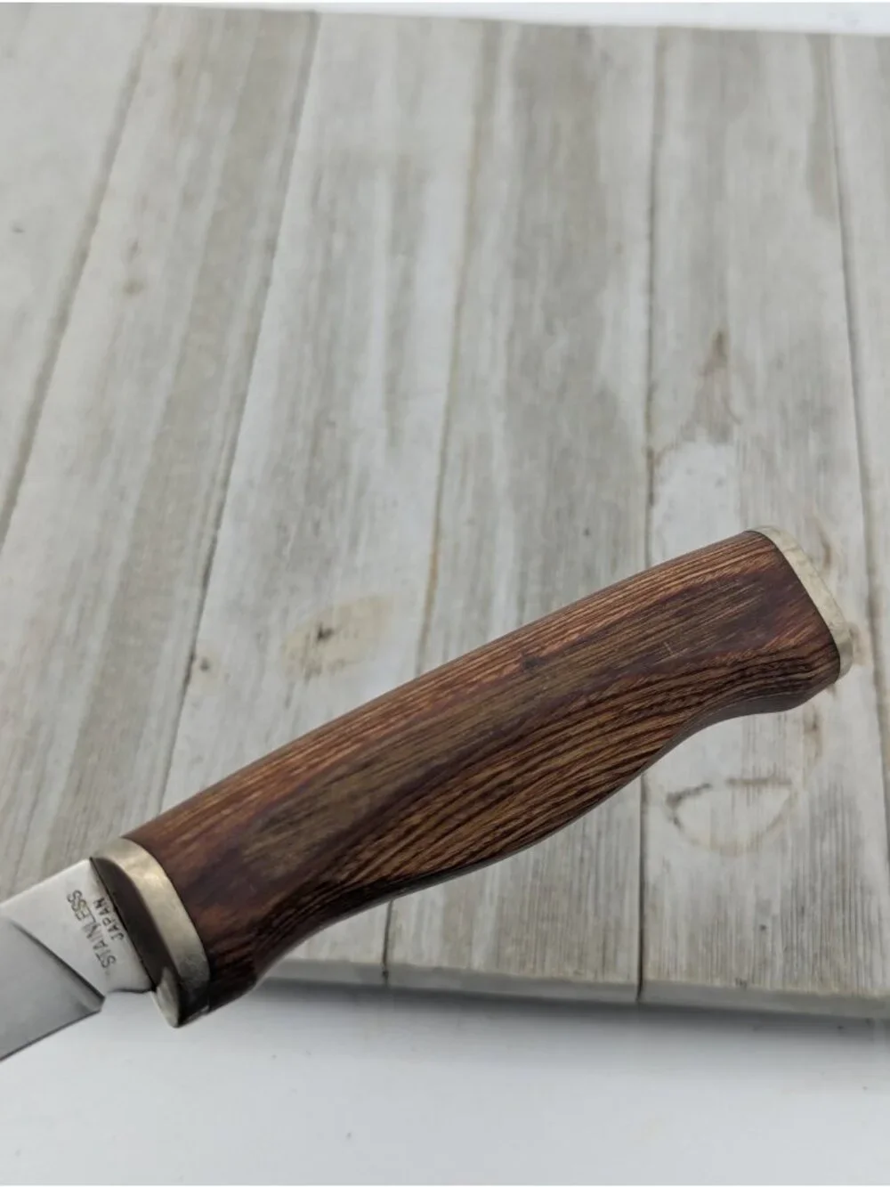 Vintage Sharp DF-60 Hunting Fishing Fillet fixed blade knife Japan 6